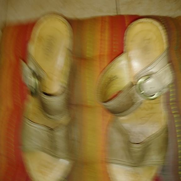 Born leather tan wedges - Picture 5 of 5